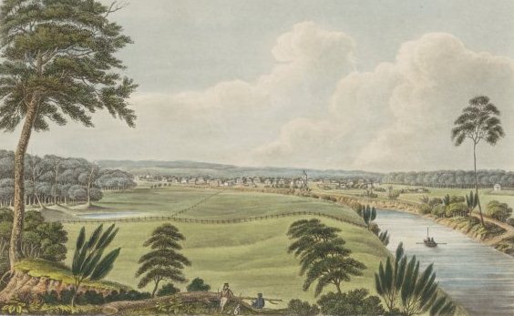 Nepean river courtesy of National Library of Australia